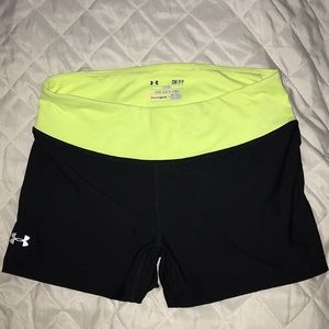 Under Armour heatgear compression shorts, small